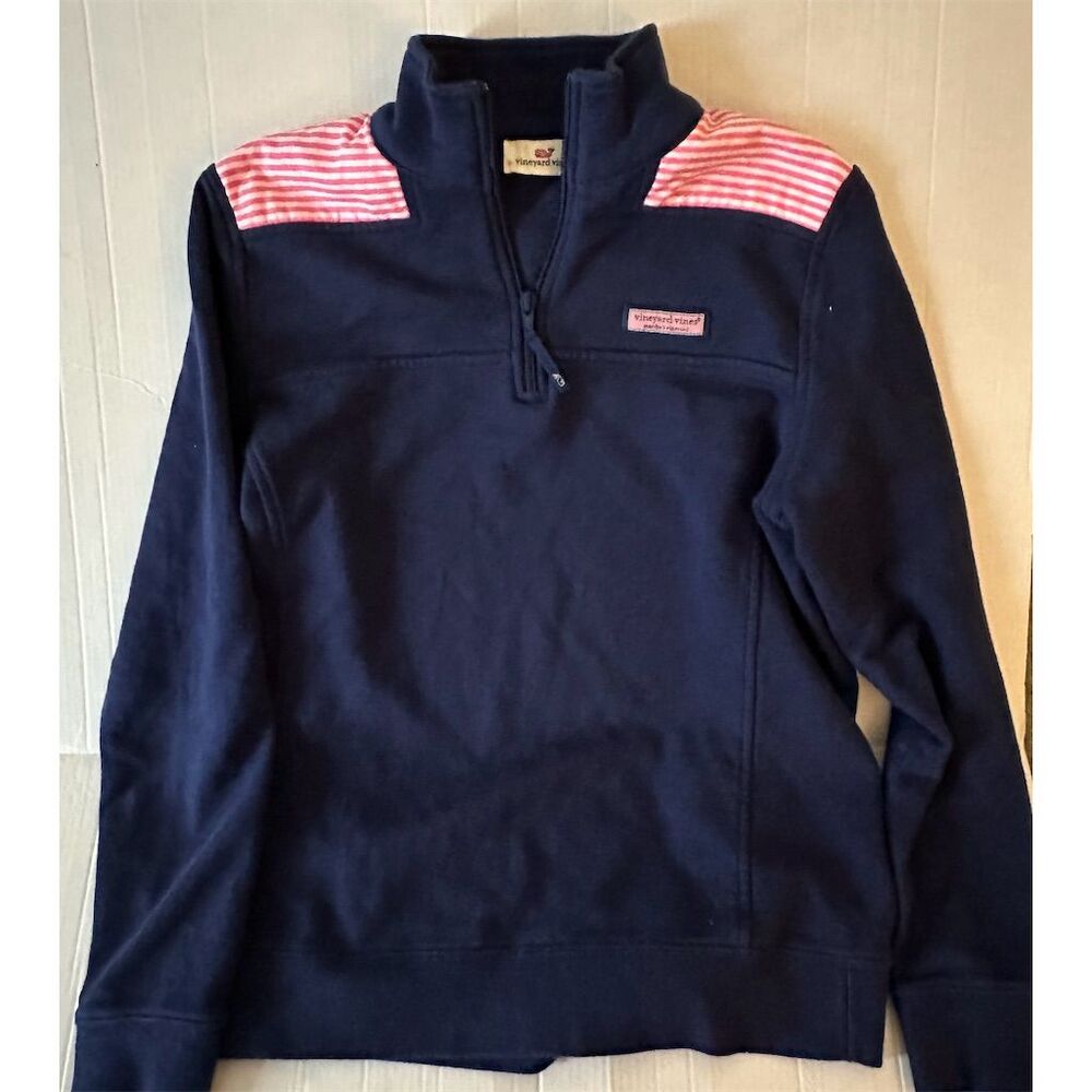 Vineyard Vines Girl’s Shep Shirt Pullover Blue XS Casual Spring